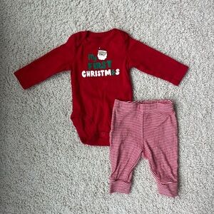 Carter's Baby Boy Christmas Set